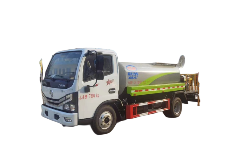 東風(fēng)5方藍(lán)牌灑水車